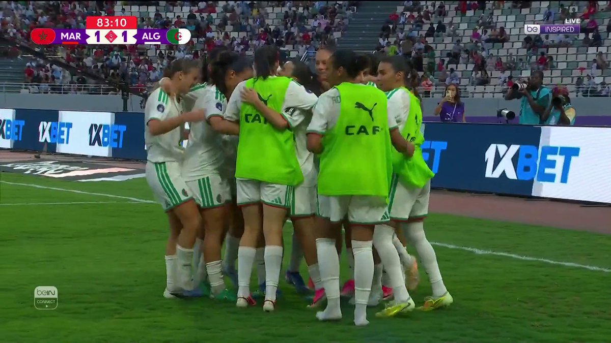 لينا بوساحة تدرك التعادل للمنتخب الجزائري ⚽️🇩🇿 #كأس_أمم_إفريقيا_للسيدات