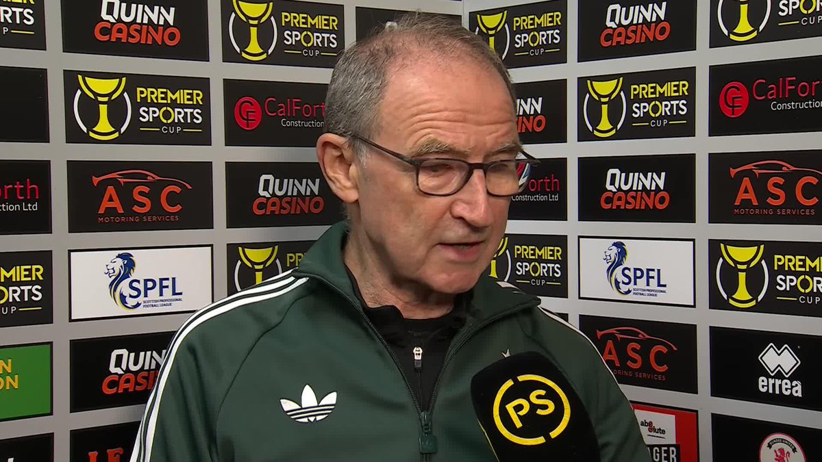 🍀 Celtic Football Club boss Martin O'Neill speaks after a successful return to the dugout "Overall, I was very pleased" 🗣️ #PremierSportsCup