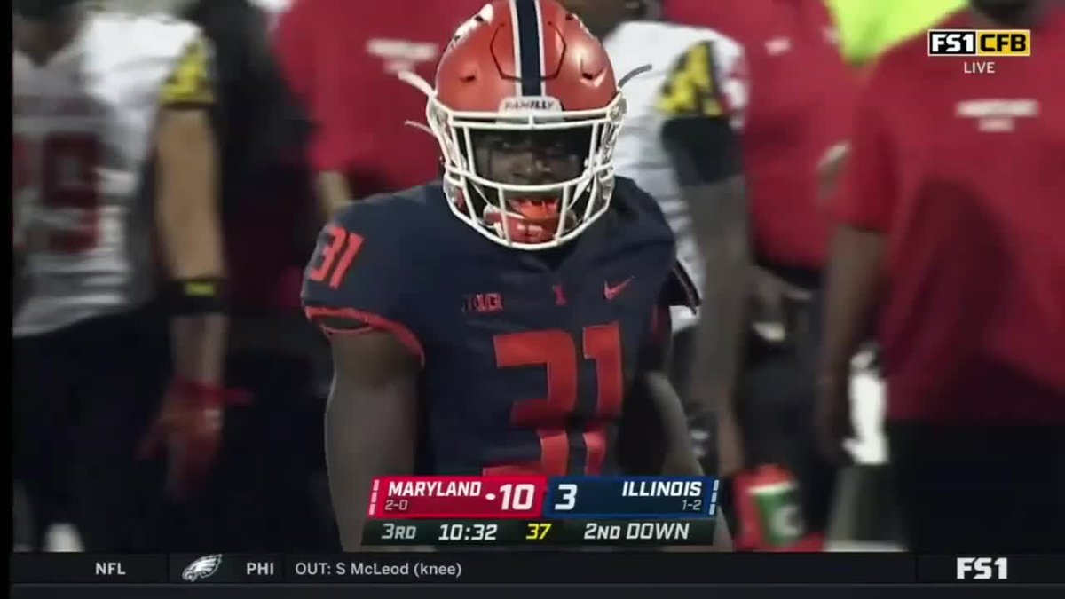 HIGHEST-PAID CB IN NFL HISTORY 💰 Seems like a good time to revisit some of former Illinois Football star Devon Witherspoon's biggest hits 👇