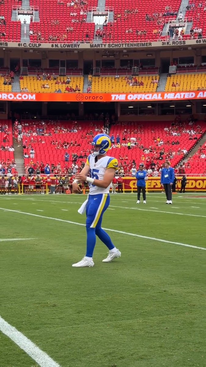 First-round pick Ty Simpson ready for his Preseason debut. LARvsKC -- 4pm ET on NFL Network Stream on NFL+