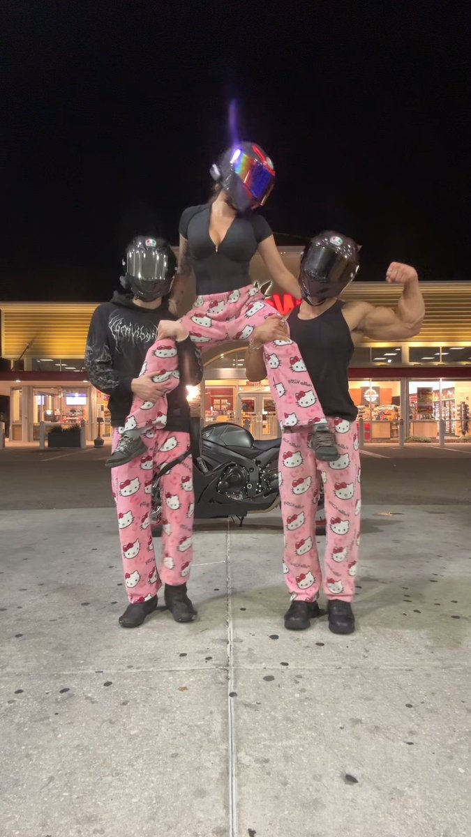 Pov: you hired 2 biker bodyguards MotoMoo @ mink.6r on IG