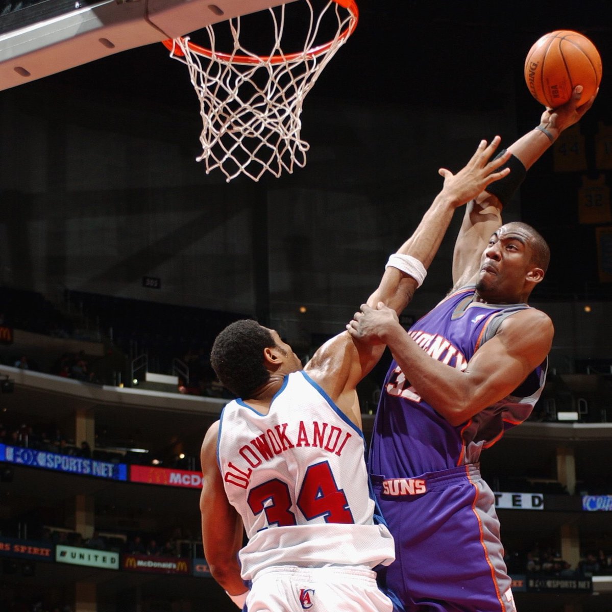 “Cause when I attacked the rim, I don’t care who’s under the rim. I’m not your friend when I’m attacking the rim.” - Amar’e