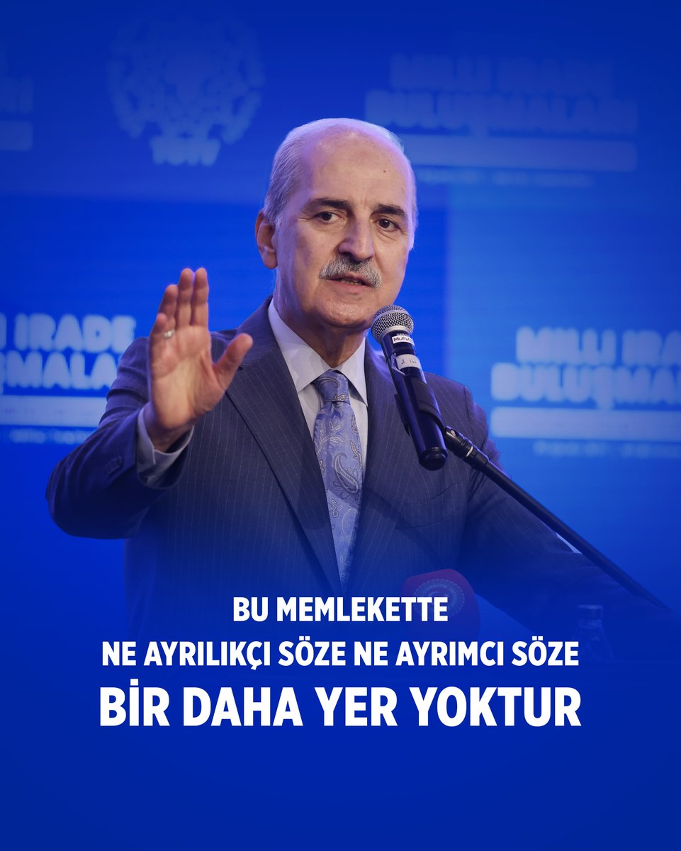 ❝Kim olurlarsa olsunlar, içeride ya da dışarıda, hangi niyetle karşımıza çıkarlarsa çıksınlar, bileceğiz ki birlikten yana olanlar milletten yanadır, ayrılıktan yana olanlarsa milletin karşısında olanlardır.❞