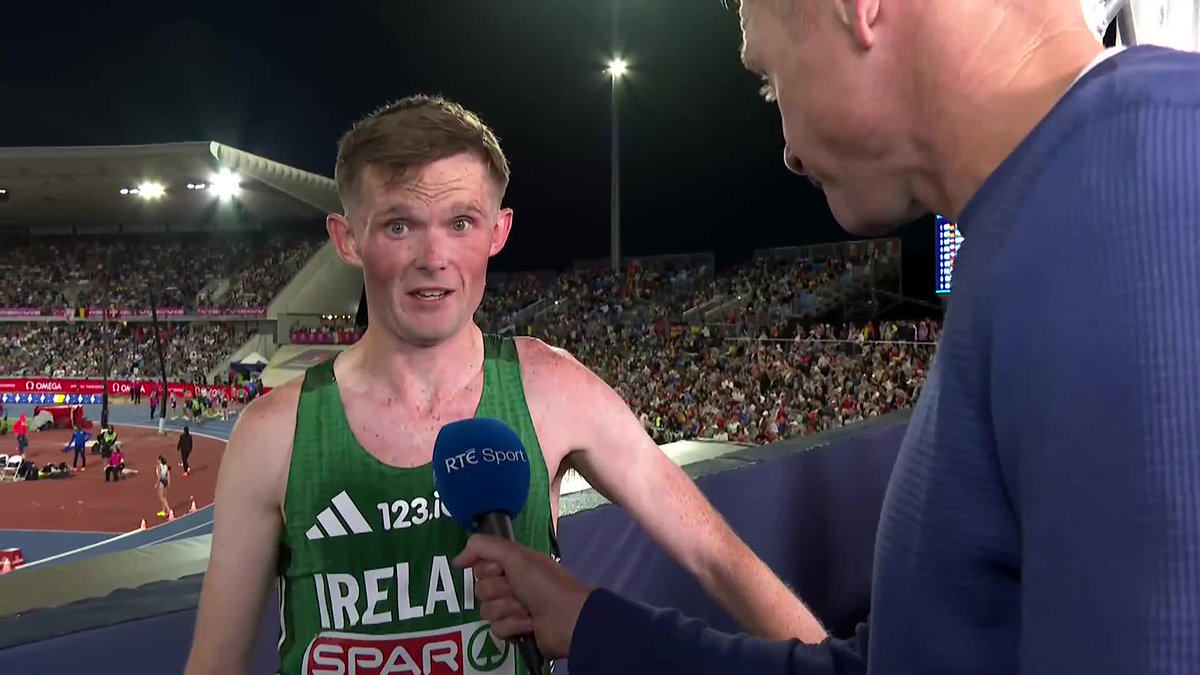 "I have plenty more years to go in this sport" After a tenth place finish in the men's 10,000m final, Jack O'Leary spoke to David Gillick of #RTESport