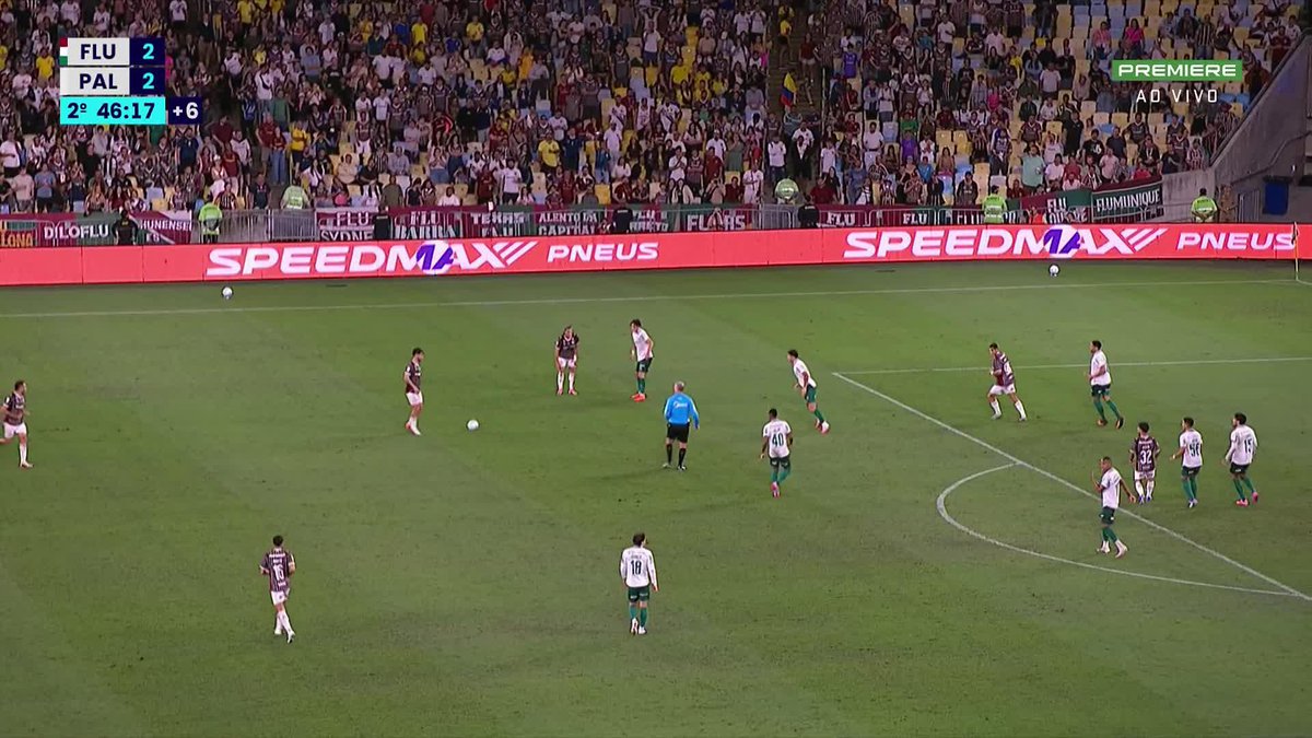O gol da vitória do Fluminense! Cano! Fluminense 3x2 Palmeiras. 🎥 Premiere | ge