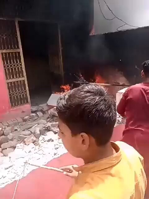 🇵🇰 These young, underage boys are Muslims who are burning down Churches in Jaranwala. Imagine the hatred that Islam has sown in their hearts and what it will become in a few years when they grow into adults. Christians are not safe in Pakistan