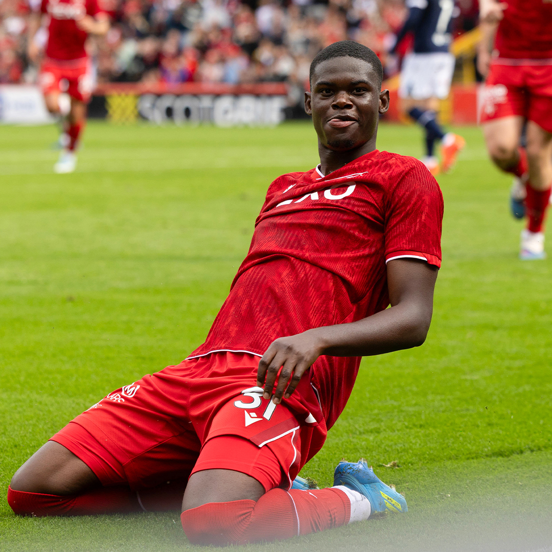 Now that is how you make your Aberdeen debut 😮‍💨