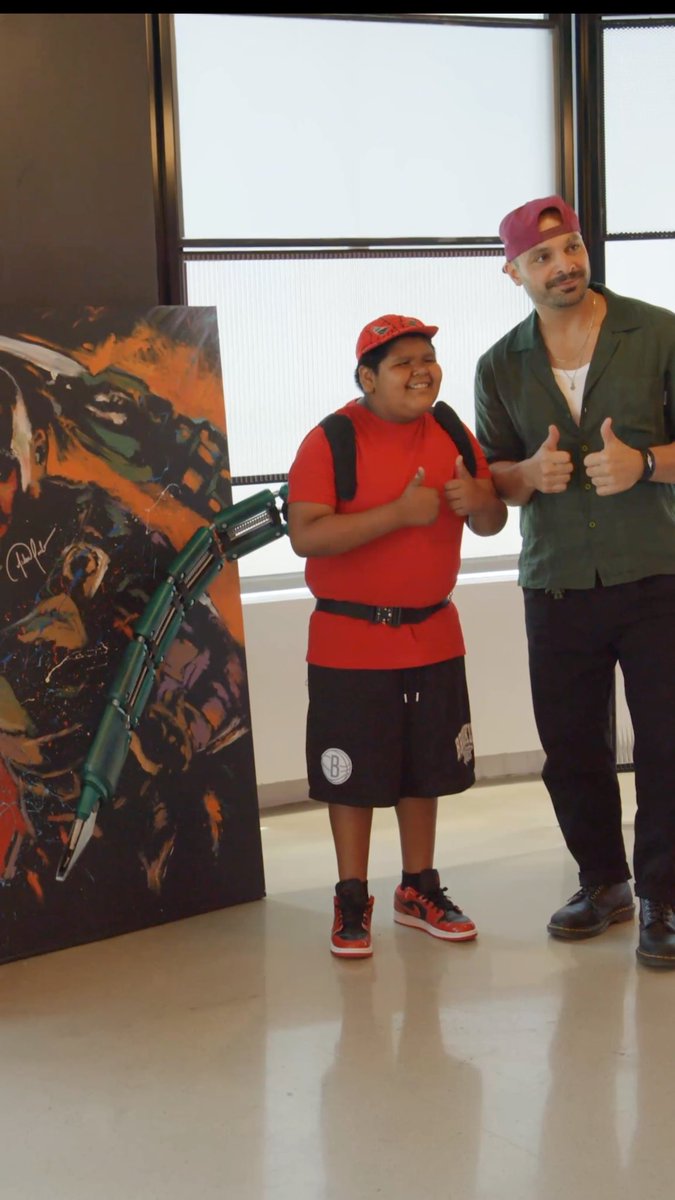 This was so much fun 💚🦂 #SpiderManBrandNewDay & #MakeAWish