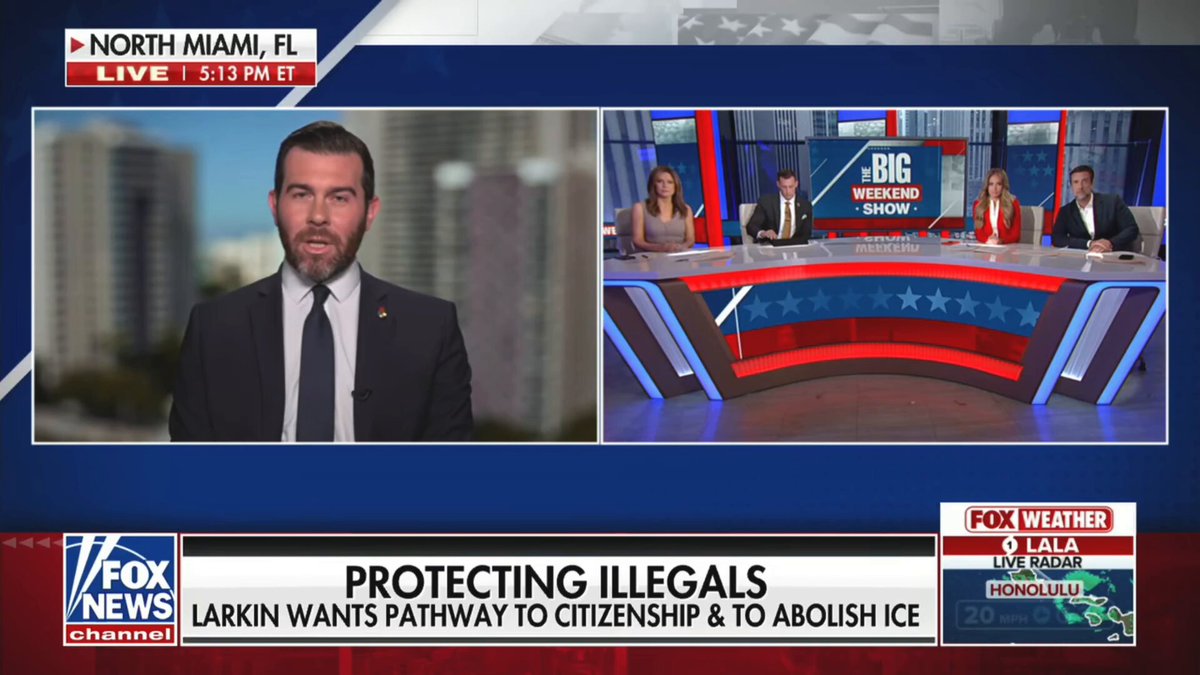 🔥 JUST IN: Clay Travis just MIC DROPPED this socialist House candidate to his face in front of millions "You should move to CUBA!" OLIVER LARKIN: [Socialist governments] are performing so well that people will stop immigrating here! TRAVIS: If they're doing such a good job in those countries, WHY are they coming here?! Do you think Cuba has more civil rights than the United States? Why are people getting on floating rafts, risking their lives to get here if those countries are so well-run? LARKIN: Trump is blockading Cuba TRAVIS: That doesn't even logically MAKE SENSE. LARKIN: *More babbling* TRAVIS: Oliver, I think you should move to Cuba, run for president there, and see how your campaign goes. You might be more welcome there. 😂😂 Clay Travis