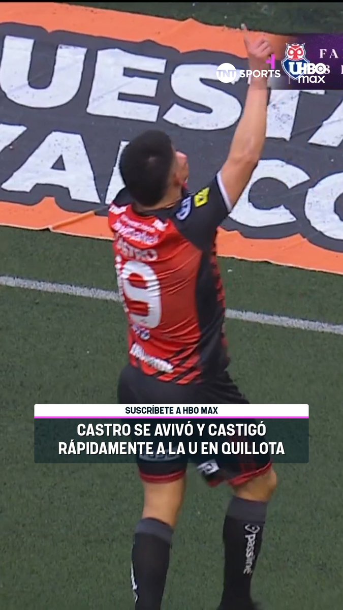🇨🇱⛔️ GABRIEL CASTELLÓN SE DEMORÓ EN EL RECHAZO Y POPIN CASTRO MARCÓ EL 1-0 DE LIMACHE A LA U.