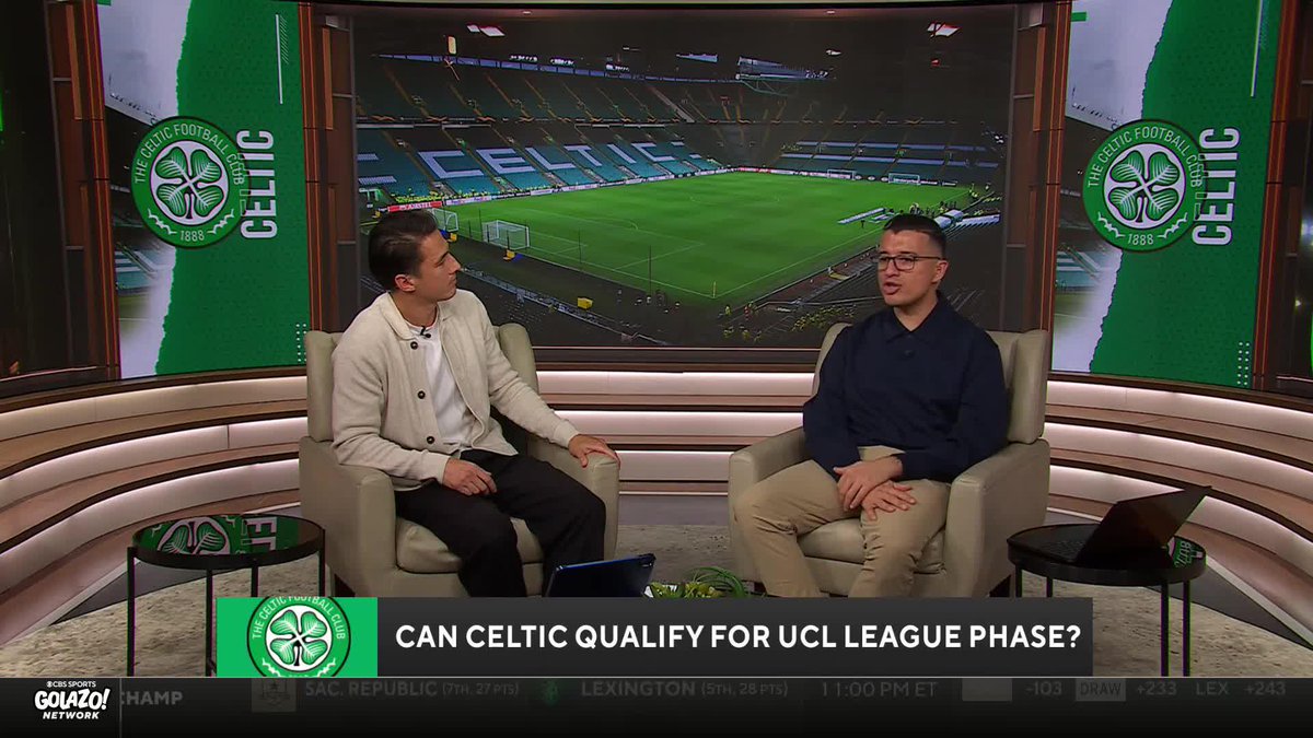 "I think it's big for the reputation of Scottish football." Celtic need to take a step forward and qualify for UCL League Phase, according to Chris Wittyngham 🍀
