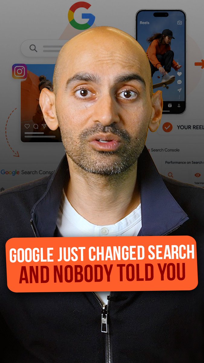 Google has been quietly surfacing Instagram posts and TikToks in search for a while. But now it's official. Platform Properties in Search Console proves it. Connect your accounts and see the proof. Your reels, your TikToks, your posts are ranking in Google. The gap between the people checking this data and the people who aren't? That gap is about to get expensive. #SocialSEO #GoogleSearch #ContentMarketing #DigitalMarketing