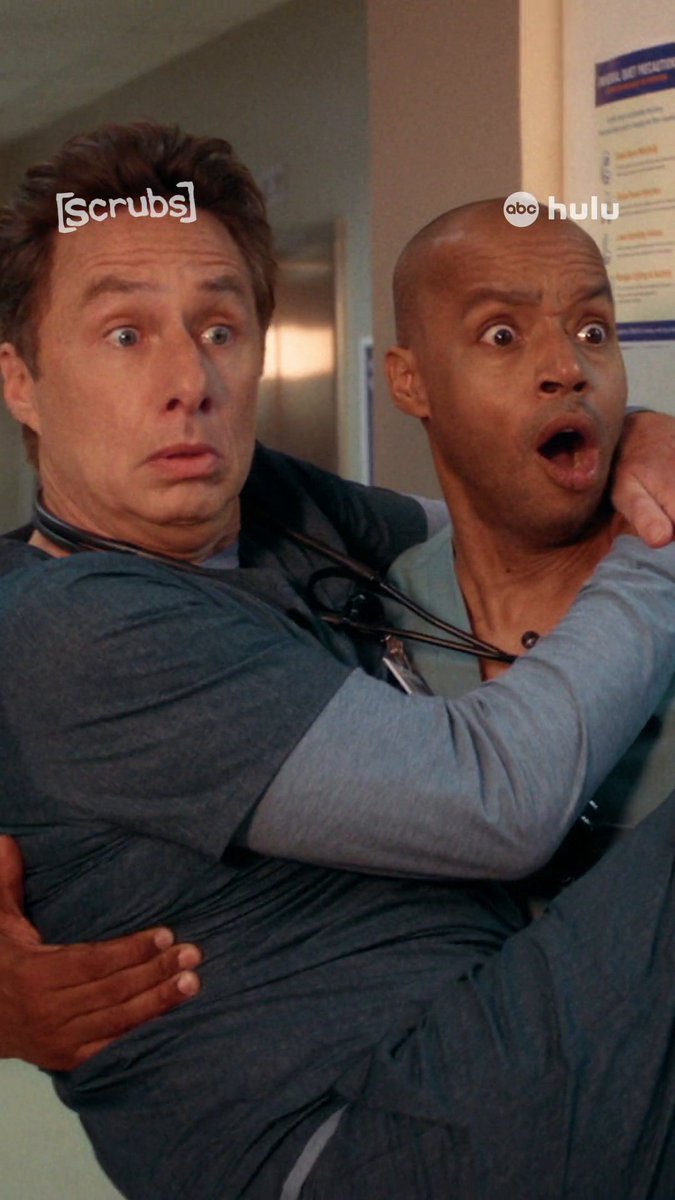Here’s your first look at the new season of #Scrubs, premiering Sept 30 on ABC. Stream all episodes on Hulu.