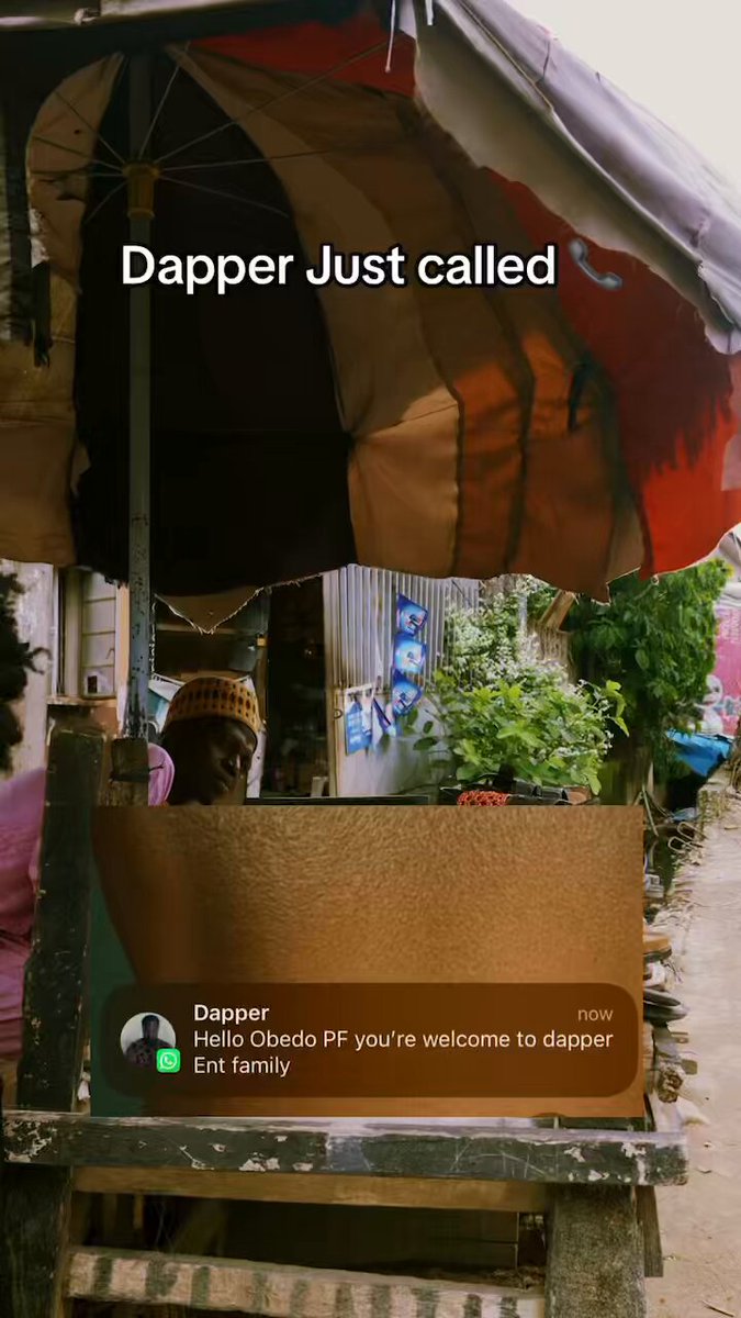 Dapper just called