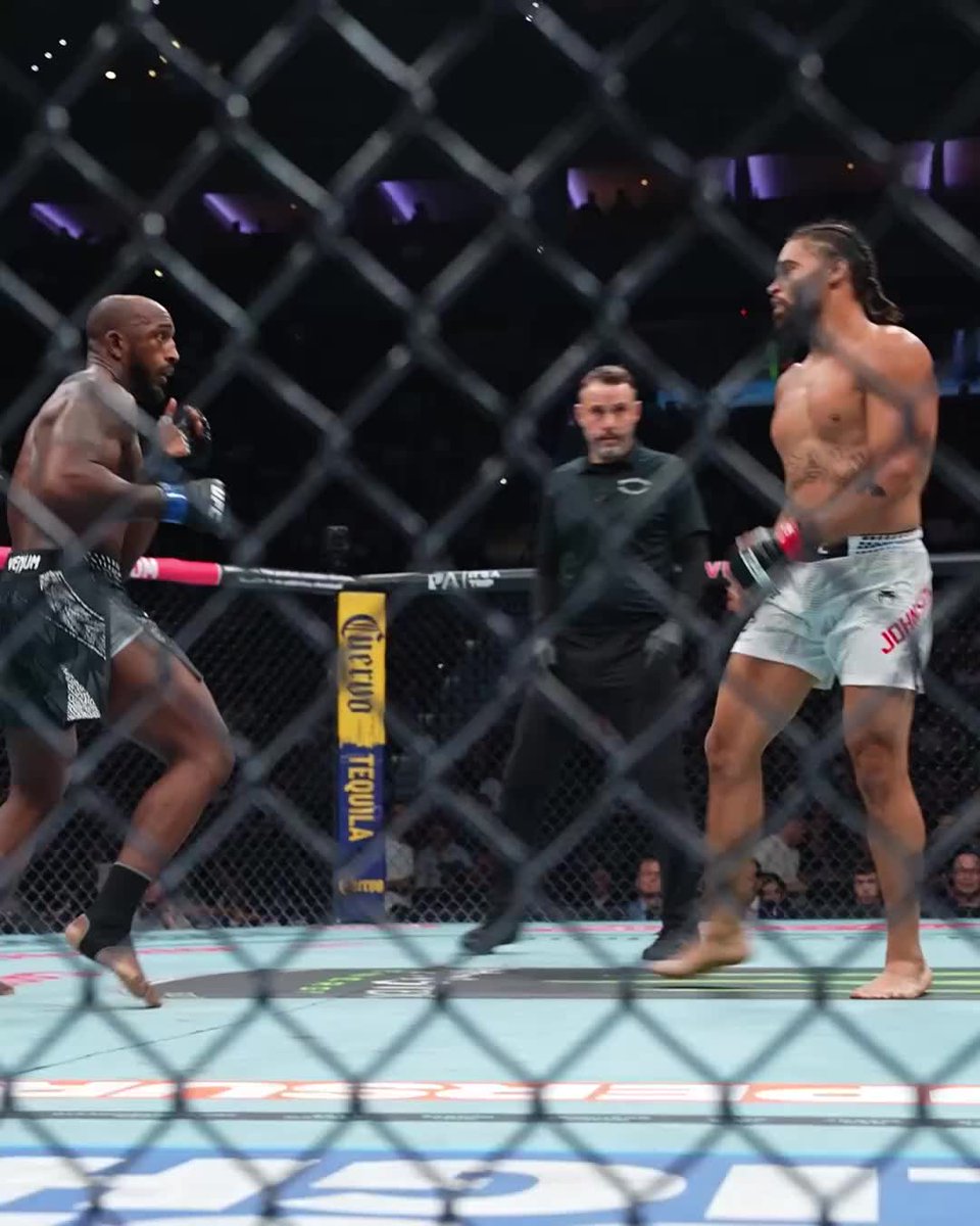 OH MY DONTE JOHNSON 🤯 This guy just delivered a KO highlight at #UFC330!!!