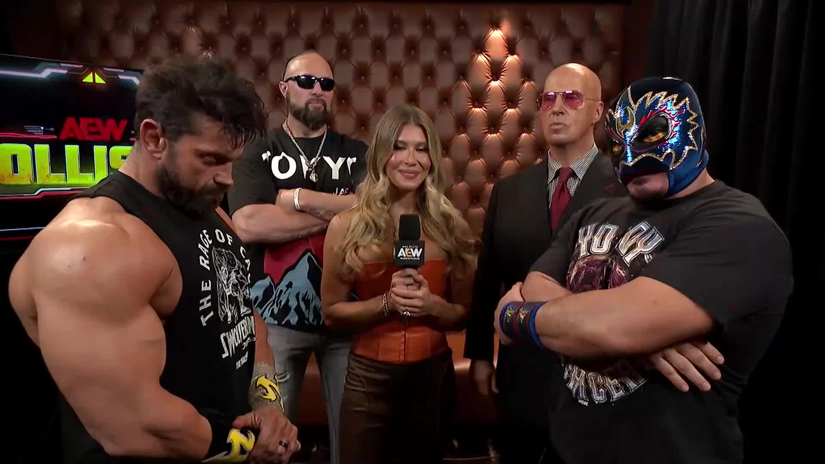 .The Invisible Hand Family’s @BrianCageGMSI & Rey Hechicero face off LATER TONIGHT in the #AEW Continental Challenge Cup – but is there dissension in their ranks? Watch #AEWCollision on TNT & HBO Max