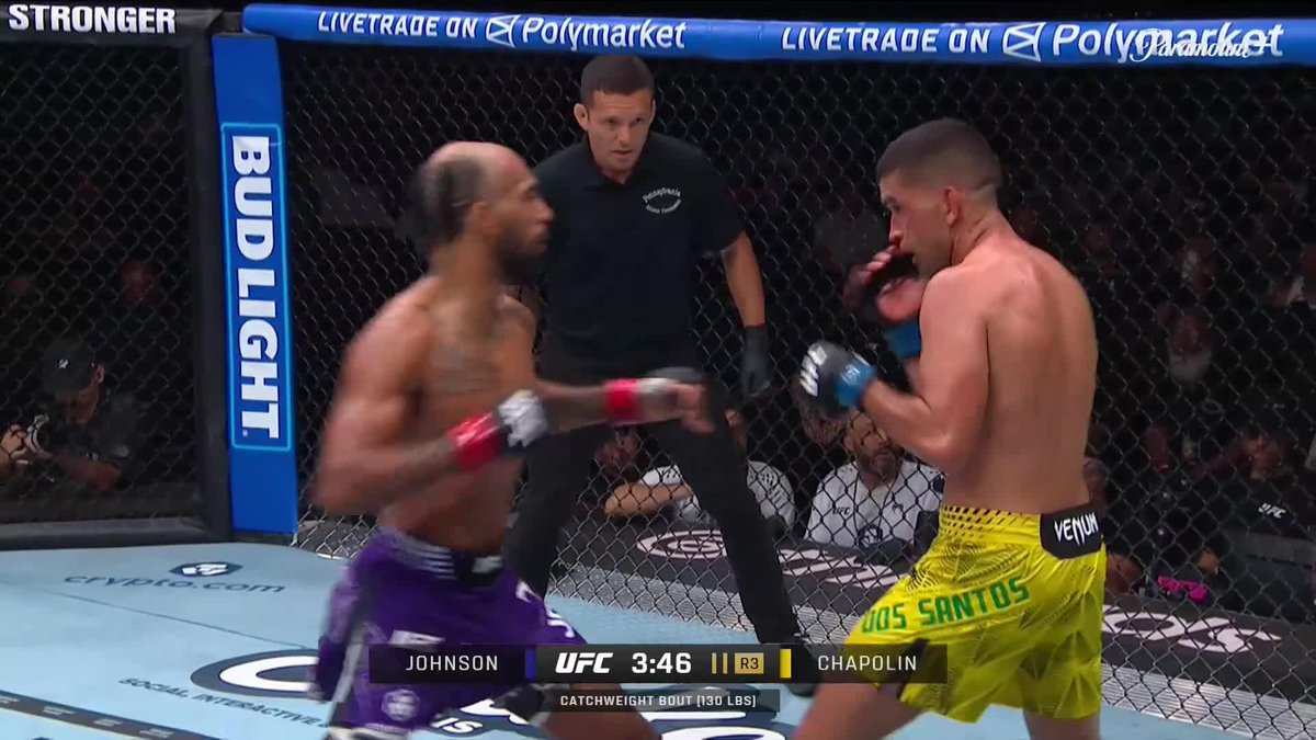 CHARLES JOHNSON WITH RARE SCOTTISH TWISTER SUBMISSION #UFC330