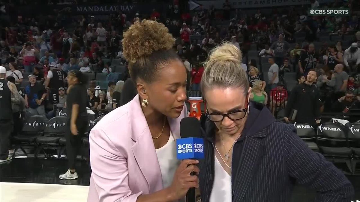 What a half of basketball... The Las Vegas Aces and the Minnesota Lynx are tied at 48 at half. A'ja Wilson leads all scorers with 19 👀