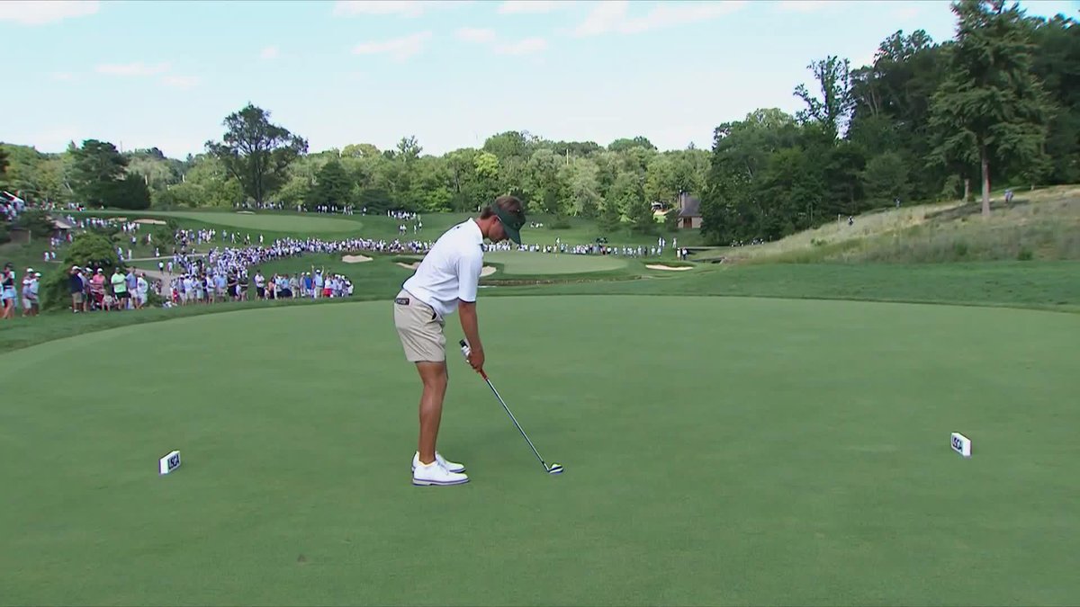 The swag is undeniable. But how freaking good is this golf swing?