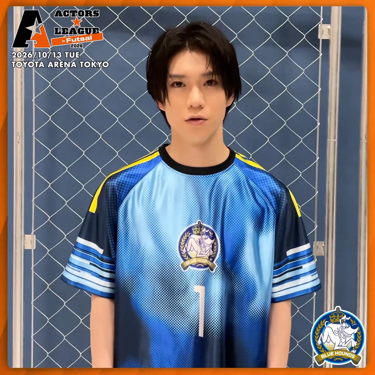 『ACTORS☆LEAGUE in Futsal 2026』 本日まで最速チケット先行申し込み受付中🎫 今年のFutsalはガチンコ対決🔥 公式ライバルに宣戦布告⚽️ライバルは誰だ!? 🐕CBH 木津つばさのライバルは勝ち目がない?!この人 木津つばさ ⬇ 🐈BWC 梶田拓希 梶田拓希 🎫サポクラ最速チケット先行(抽選) 8/16(日)23:59まで申込受付中 #アクターズリーグ⚽️ ※訂正:前回大会「ダイナミックパフォーマンス賞」を受賞されました