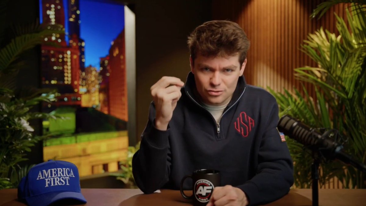 Nick Fuentes names who created the Left. "Behind every Left-wing movement, you have Jewish lawyers, Jewish judges, Jewish organizations, Jewish billionaires. Hart-Celler act, Civil Rights movement, women's liberation, gay liberation, feminism, suffragettes, Communism, Bolshevism, Marxism, George Soros' Open Society Foundation, all has its roots in the Jewish community."