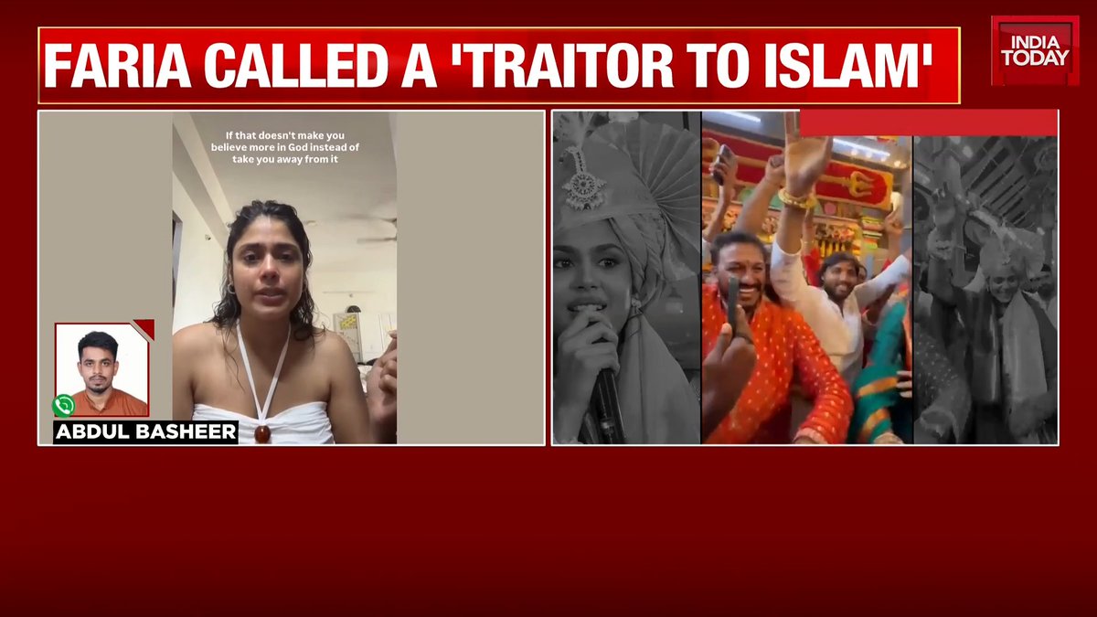 Actor Faria Abdullah fights hate attacks over Bonalu dance. @Journo_abdul gets us more details. #FariaAbdullah #BonaluDance #ITVideo | @AnjaliPandey06