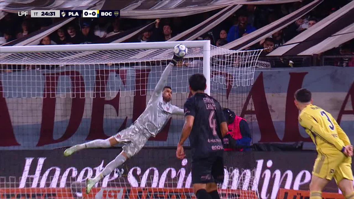 #MONTERO ๐ฅ
๐งค Atajada de รlvaro Montero al รกngulo en el empate 1-1 ante Platense. โ
Montero fue el 2do mejor calificado en Boca ๐งคTuvo un total de 7 atajadas (5 dentro del รกrea)