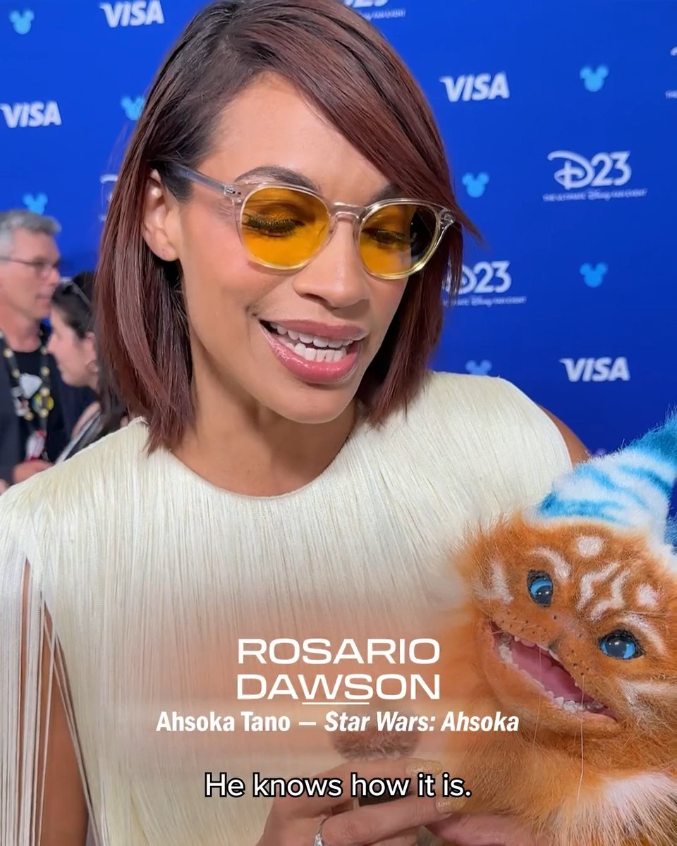 asking all the right questions. Ahsoka's Dave Filoni, Rosario Dawson, Hayden Christensen, and Eman Esfandi answer each other's questions at D23.