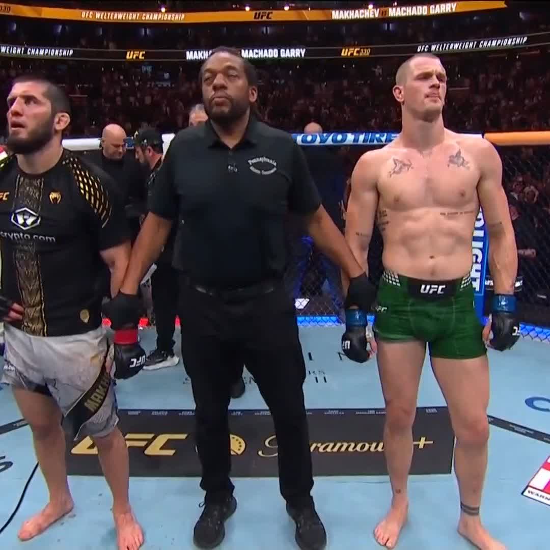 Islam Makhachev def. Ian Machado Garry via unanimous decision (49-46, 49-46, 48-47) #UFC330