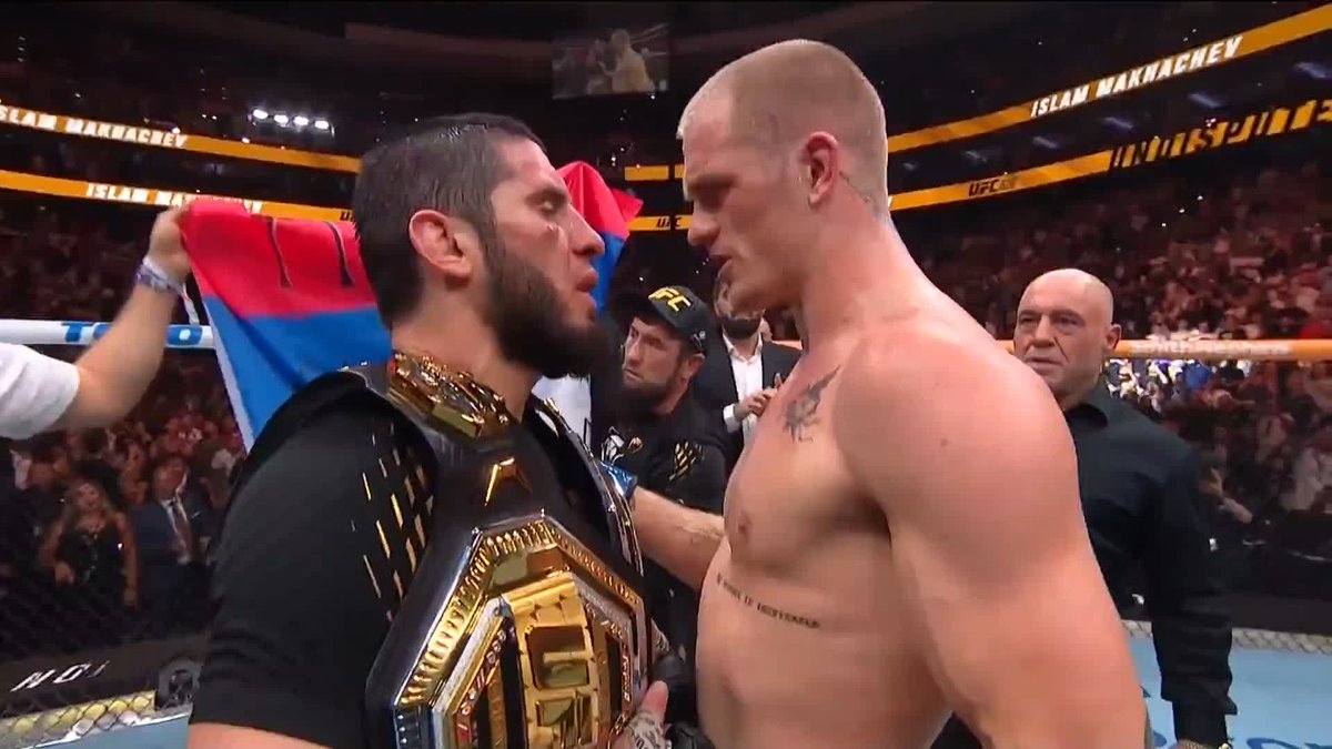 AND STILLLLL YOUR WELTERWEIGHT CHAMPION... 🏆 Makhachev Islam 🏆 Islam defeats Ian Machado Garry by UD #UFC330