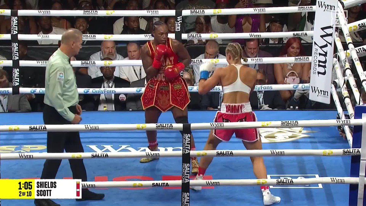 OMG THIS EXCHANGE! #ShieldsScott | LIVE NOW | Watch only on DAZN ◾