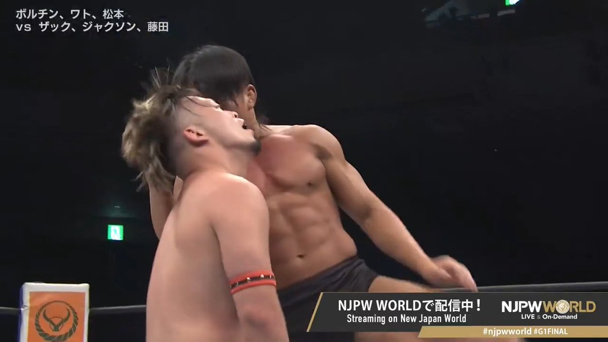 .藤田晃生/ Kosei Fujita 🆚 松本 達哉 Tatsuya Matsumoto "🔥🔥🔥" Streaming now on #njpwworld #G1FINAL