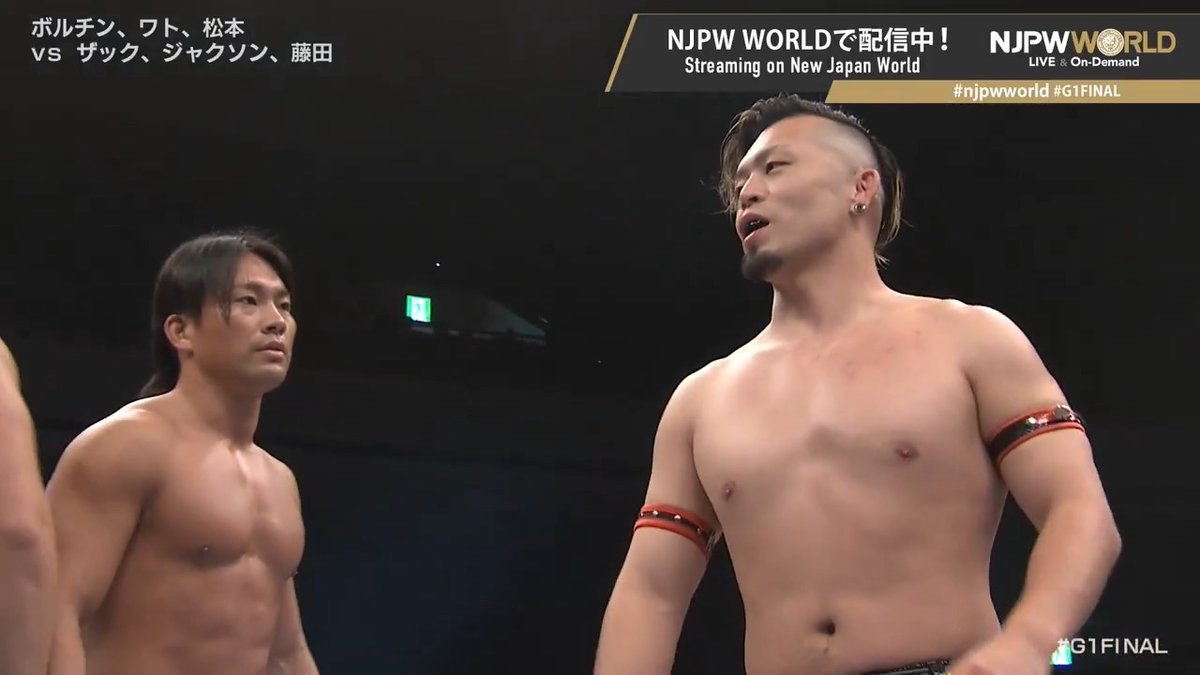 🏆G1 CLIMAX 36🏆両国大会‼️ ワト、藤田、松本のジュニア戦士たちが躍動💥 🆚 新日本本隊🦁 × TMDK🟧 視聴＆登録⏩「NJPW WORLD」で検索 #njpwworld #G1FINAL