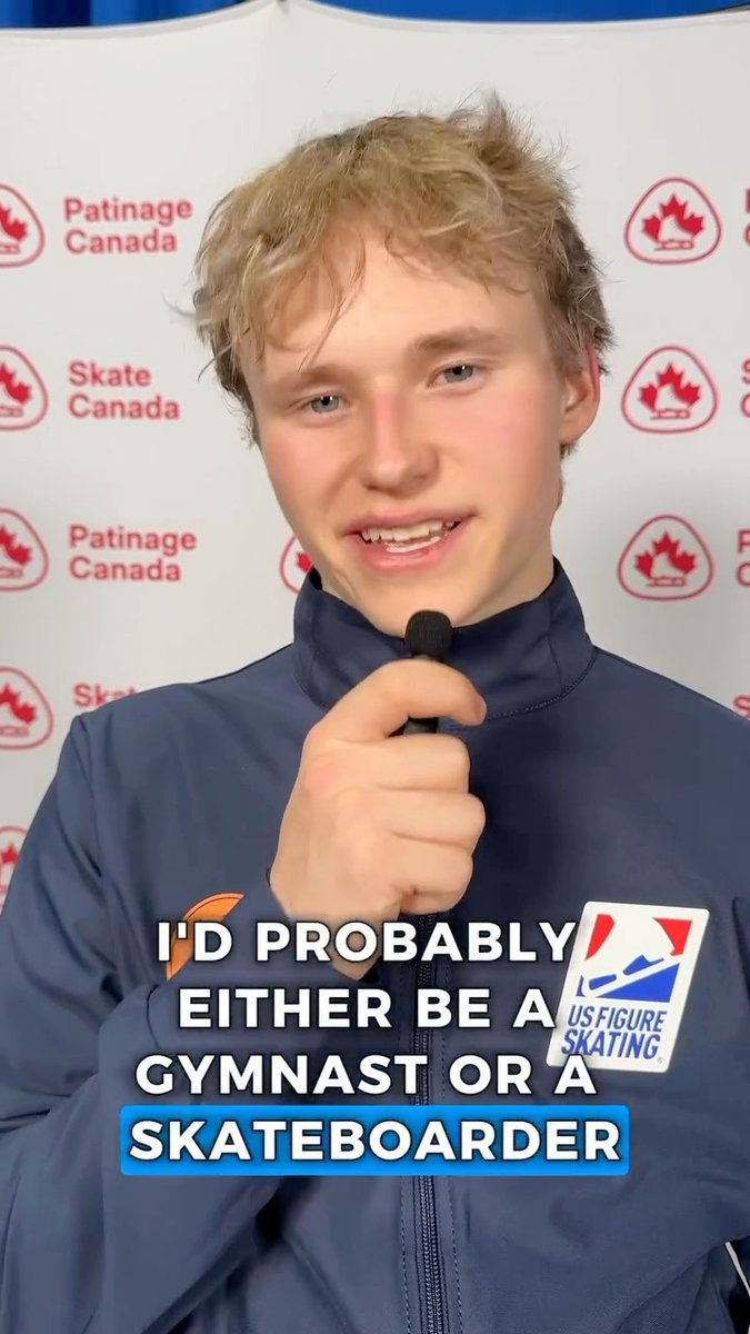 We asked, they answered: what would you skate away to if not Figure Skating? 🎤 Their answers might surprise you. #FigureSkating