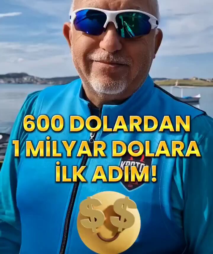 Cebinde 600 dolar varken 1 milyar dolar ticaret yapmak.