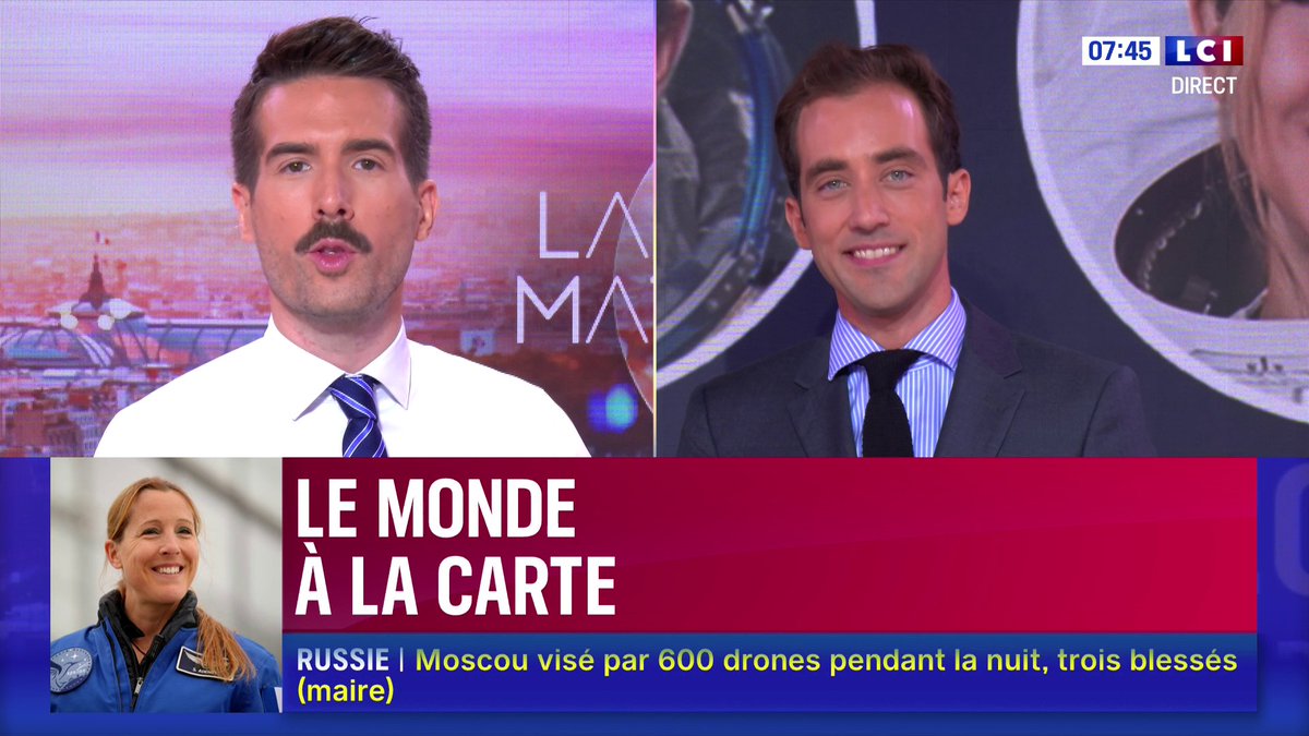 🔴 Sophie Adenot dans l’espace, une première française 📺 Le Monde À La Carte avec Brandon Waret