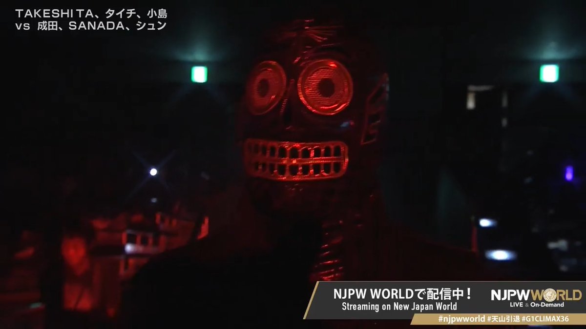 House of Torture's 𝐒𝐇𝐔𝐍 𝐒𝐊𝐘𝐖𝐀𝐋𝐊𝐄𝐑 Streaming now on #njpwworld #G1FINAL