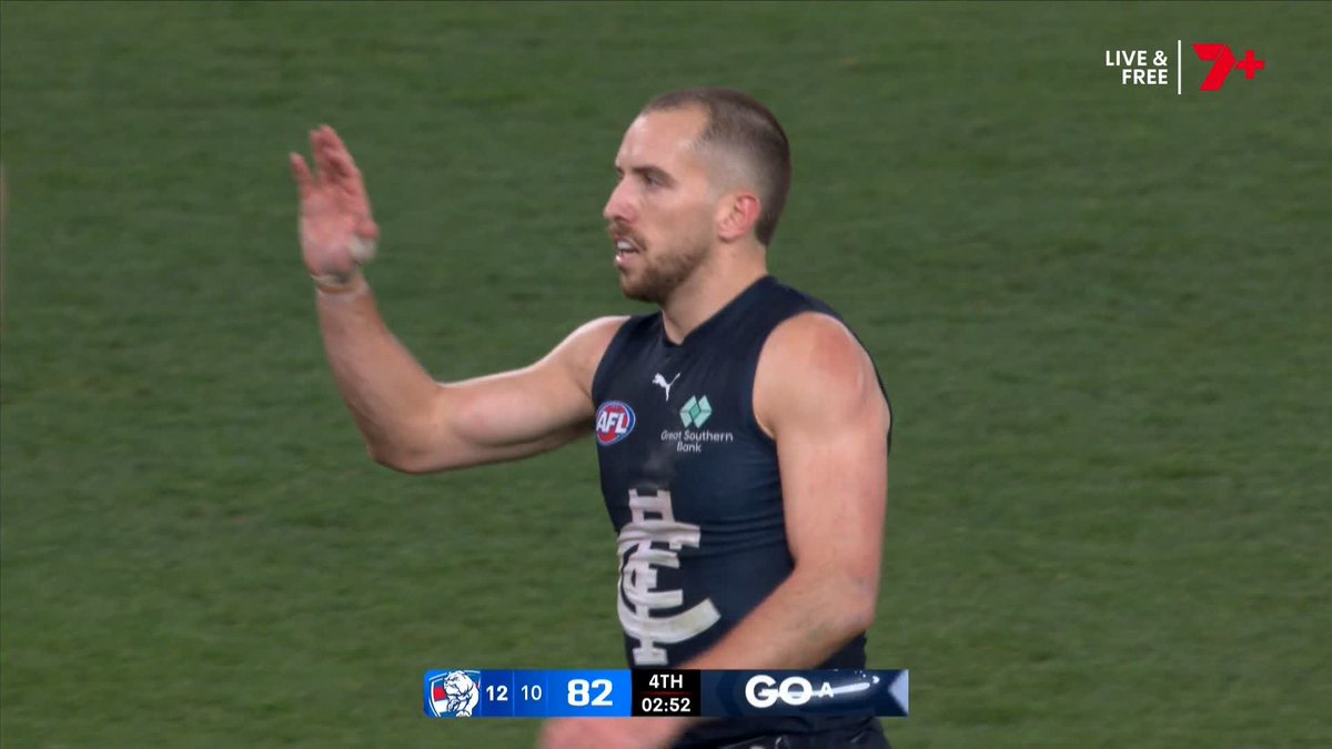 SCORES ARE LEVEL AGAIN! #AFLDogsBlues