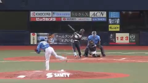 今日2本目のアーチ!🔥🔥 来田の勢いが止まらない!!💪👏 オリックス 来田涼斗 選手の今シーズン第7号3ランホームランなどでこの回一挙5得点を挙げる!🌈