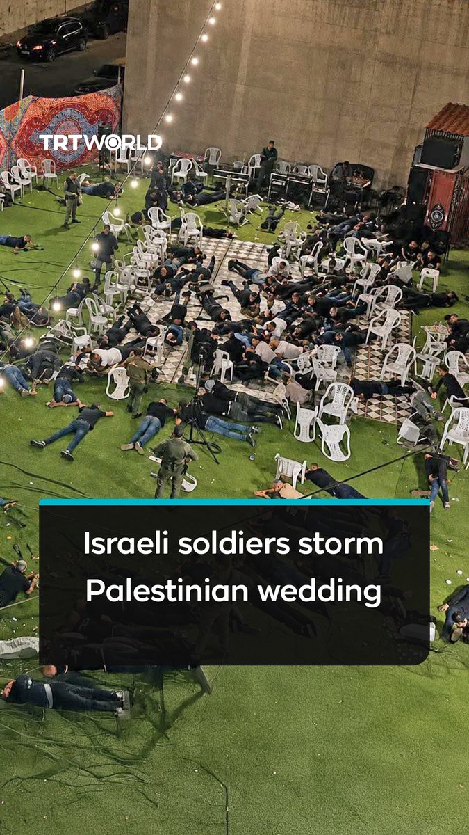 Israeli troops stormed a Palestinian wedding celebration in Umm al Fahm, near Haifa, throwing stun grenades among guests and ordering them to lie on the ground. The raid was reportedly at least the third Palestinian wedding stormed by Israeli police within two days