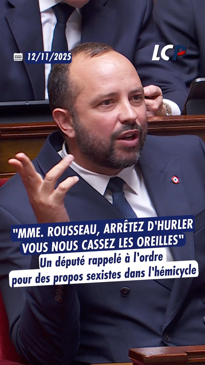 💬 "C'est insupportable, c'est honteux ! (...) Je ne tolérerai aucune attaque sexiste dans cet hémicycle. C'est fini": le jour où la présidente de l'Assemblée nationale, Yaël Braun-Pivet, a rappelé à l'ordre le député Gérault Verny (UDR) après des propos visant Sandrine Rousseau