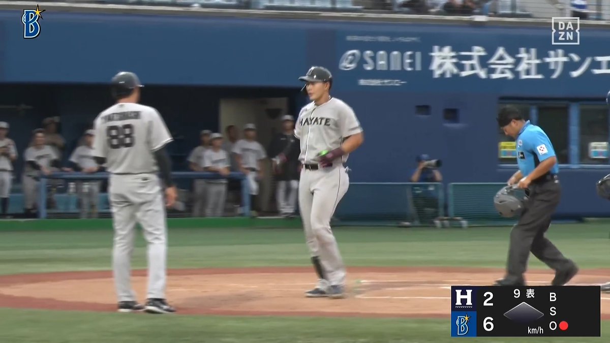 技ありの一本 インコースをうまく捌いた 今村龍之介 ファーム第8号ホームラン ⚾️DeNA×ハヤテ（ファーム） #ハヤテベンチャーズ静岡 #だったらDAZN #イージースポーツ