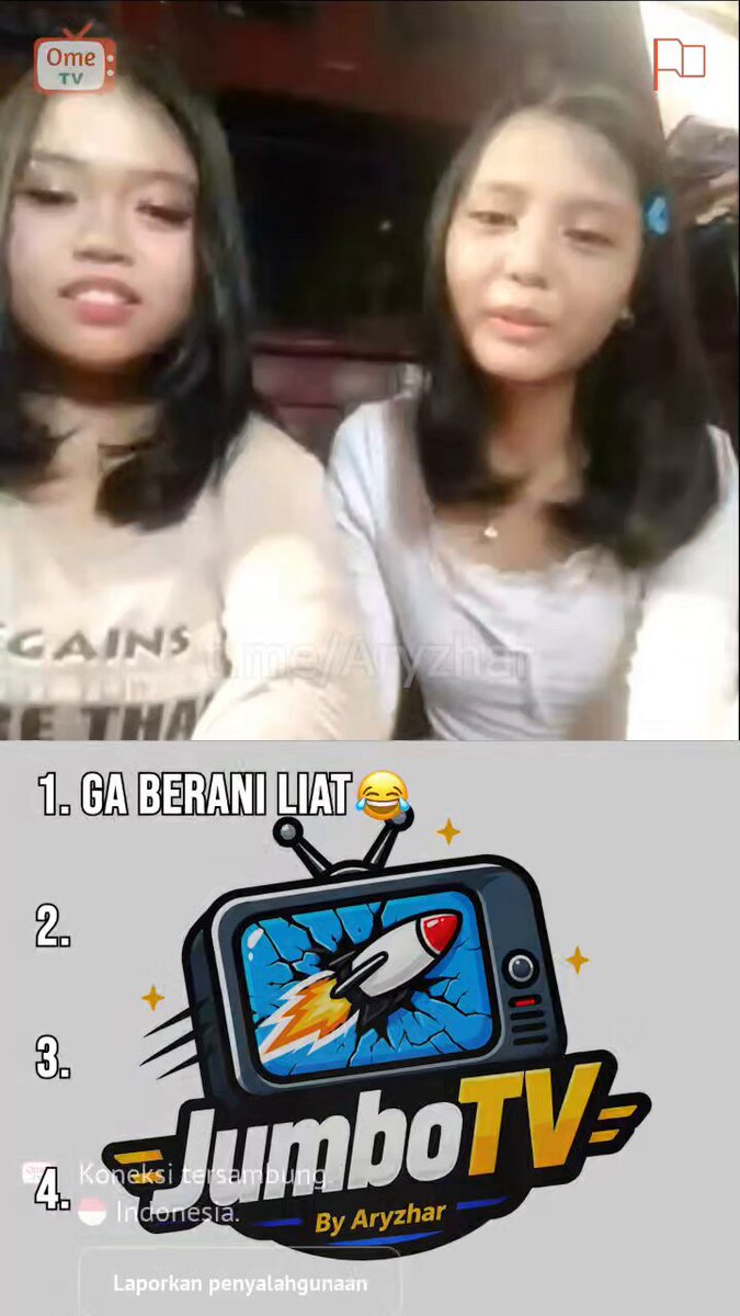 Ketemu cewe cakep tapi ga ada yg berani liat #ometv
