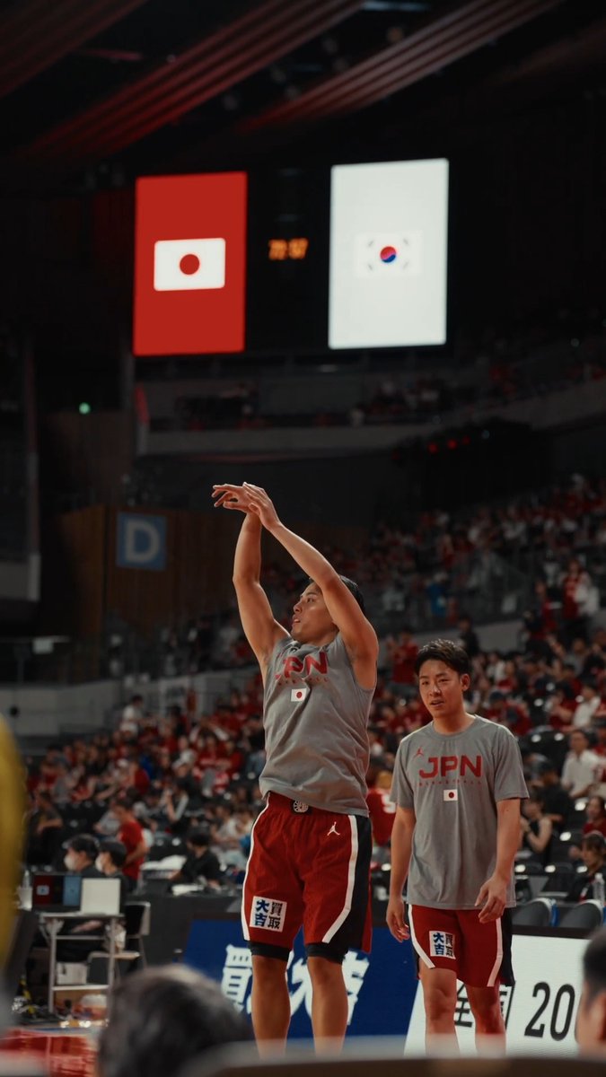 𝑮𝑨𝑴𝑬 𝑻𝑰𝑴𝑬. 🏆#SoftBankCUP2026 (東京大会) 🆚韓国 ⏰本日19:05 TIPOFF 📍有明アリーナ 📺テレビ朝日系全国ネットにて生放送 📡バスケットLIVE/TVer/ABEMAにて生配信 #AkatsukiJapan