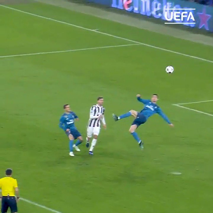 🚨 Cristiano Ronaldo's Bicycle Kick Goal against Juventus has been voted the greatest UCL Goal of ALL TIME 🤯 Sky Sports