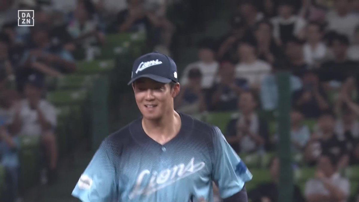 投手を助ける 佐藤隼輔も笑顔 石井一成 二塁で好プレー ⚾️西武×ロッテ #seibulions #だったらDAZN