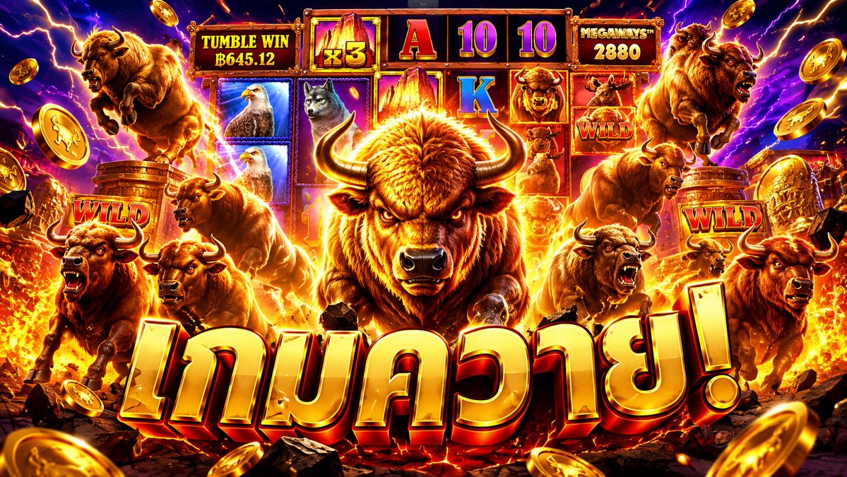 เกมควาย!? | Buffalo King Megaways