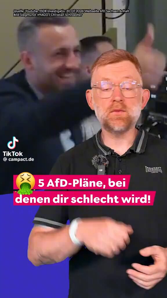 Du fragst, warum die #AfD in Sachsen-Anhalt gesichert rechtsextrem ist? Deswegen: #AfDzerstörtDeutschland