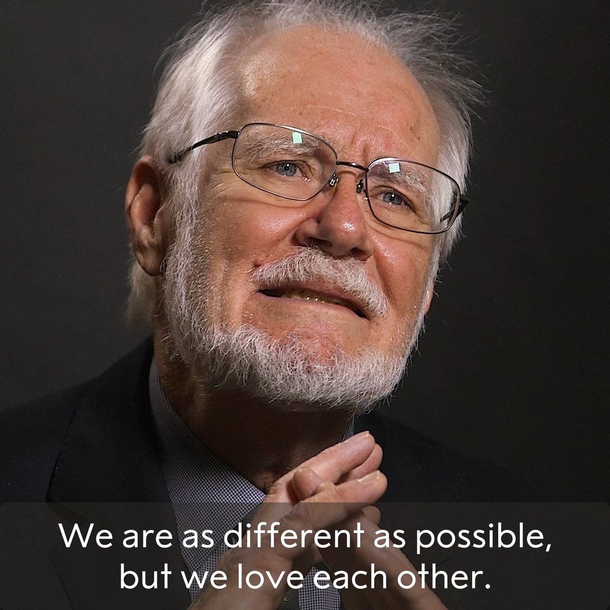 A reminder from Jacques Dubochet: humanity has the capability to love each other, despite our differences. Dubochet was awarded the 2017 chemistry prize for the development of cryo-electron microscopy. Watch his official interview: