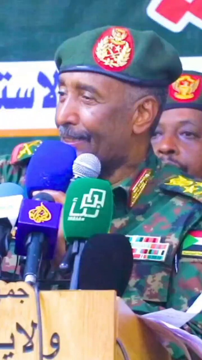 رئيس مجلس السيادة : الحيش جيش السودان ماحق زول A.fatah Alburhan القوات المسلحة السودانية